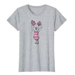 Disney Happy Piglet Sketch Women’s T-Shirt